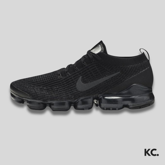 Air VaporMax Flyknit 3 'Triple Black' Kick Culture Nike