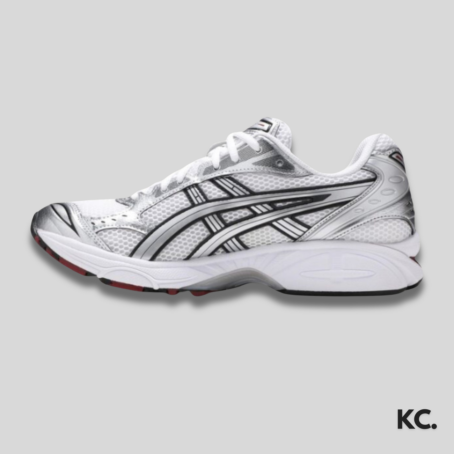 Asics Gel Kayano 14 'Pure Silver Red' Kick Culture Asics