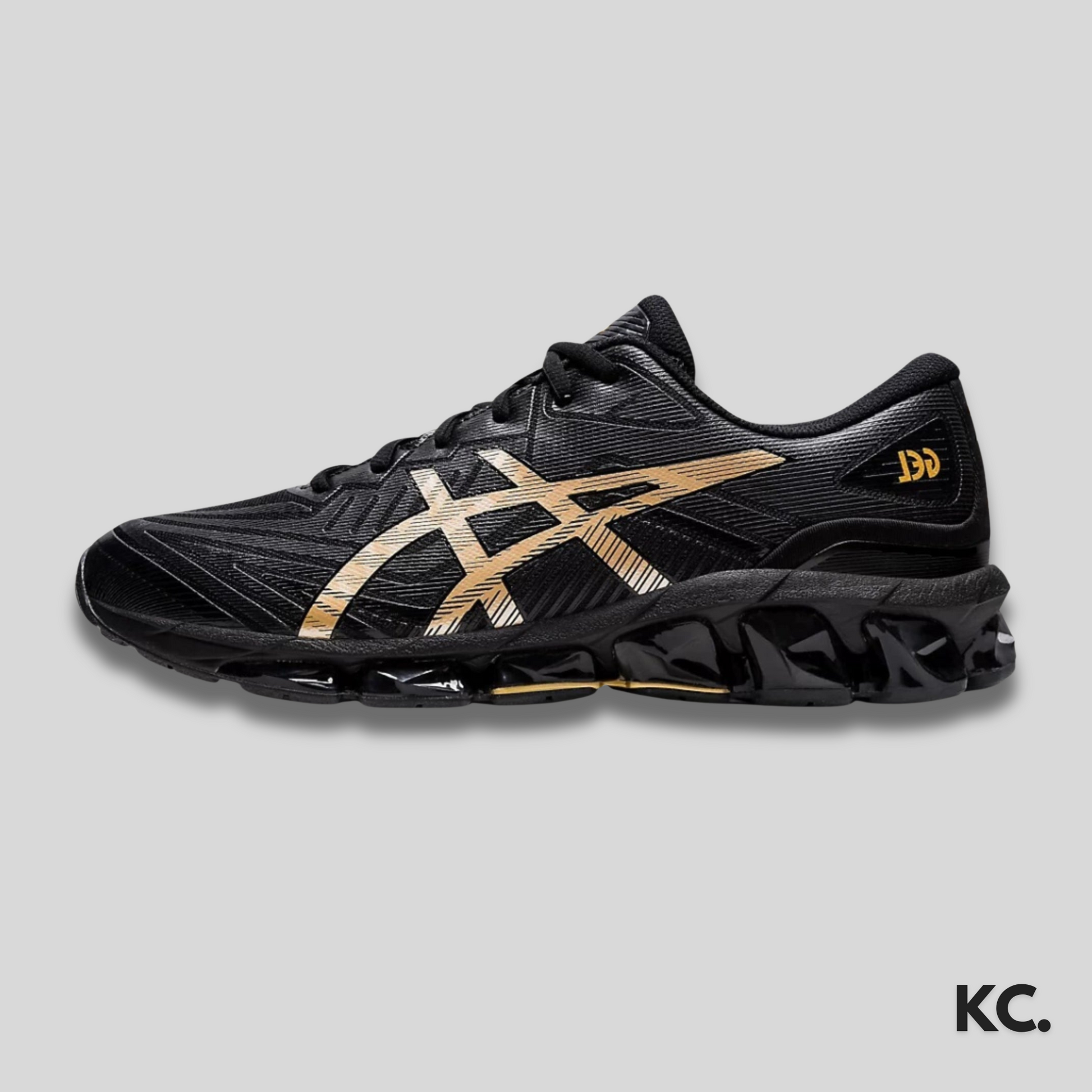 Asics Gel Quantum 360 7 'Black Pure Gold' Kick Culture Asics