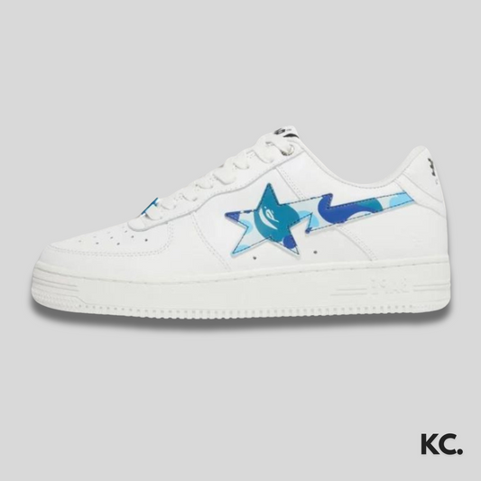 Bapesta 'ABC Camo - Blue' 2022 Kick Culture Bape