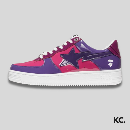 Bapesta Low M1 'Color Camo Combo - Purple' Kick Culture Bape