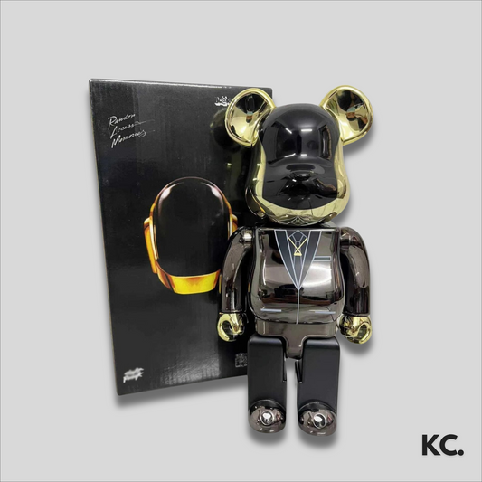 Bearbrick Daft Punk Gold 400% Kick Culture Bearbrick