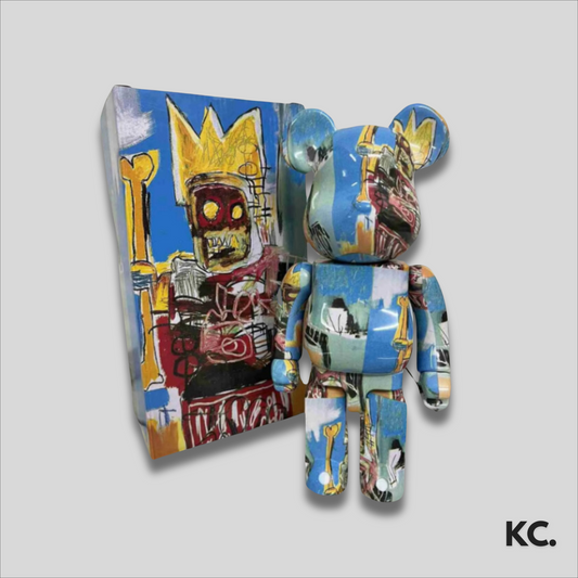 Bearbrick JEAN-MICHEL BASQUIAT # 6 400% Kick Culture Bearbrick