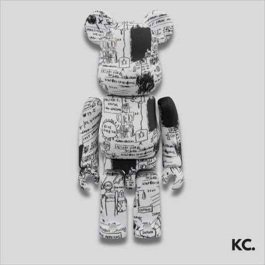 Bearbrick Jean-Michel Basquiat 3 400% Kick Culture Bearbrick