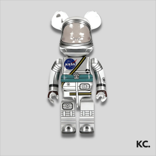 Bearbrick Project Mercury Astronaut 400% Kick Culture Bearbrick