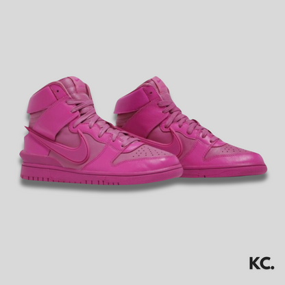 Dunk High X AMBUSH ‘Cosmic Fuchsia' Kick Culture Nike