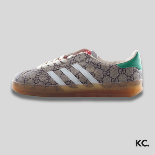 GC X Gazelle 'Beige GG Monogram' Kick Culture Adidas