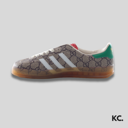 GC X Gazelle 'Beige GG Monogram' Kick Culture Adidas