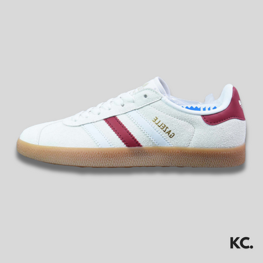 Gazelle 'Aluminium Burgundy' Kick Culture Adidas