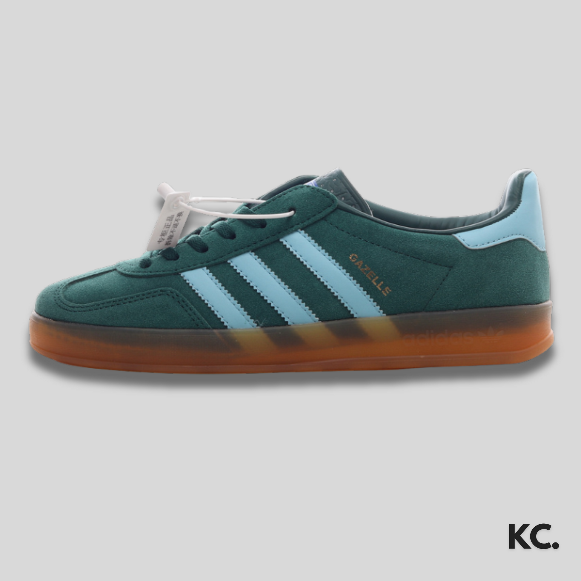 Gazelle 'Collegiate Green Hazy Sky' Kick Culture Adidas