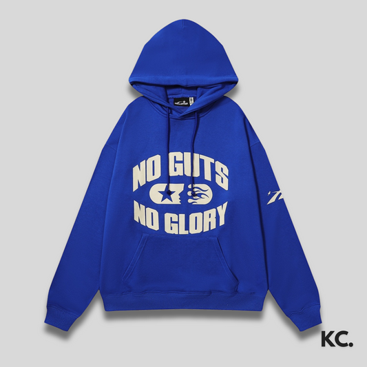 Hellstar No Guts No Glory Blue Hoodie Kick Culture Kick Culture