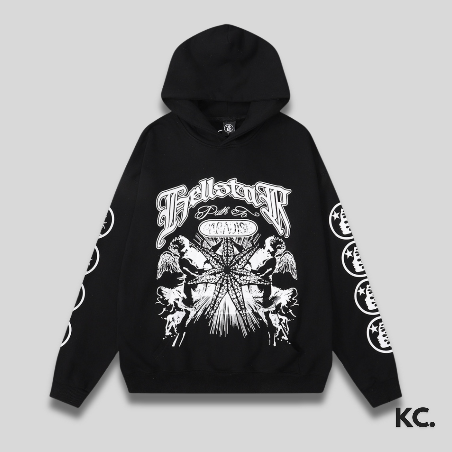 Hellstar Octopus Hoodie - Black Kick Culture Kick Culture