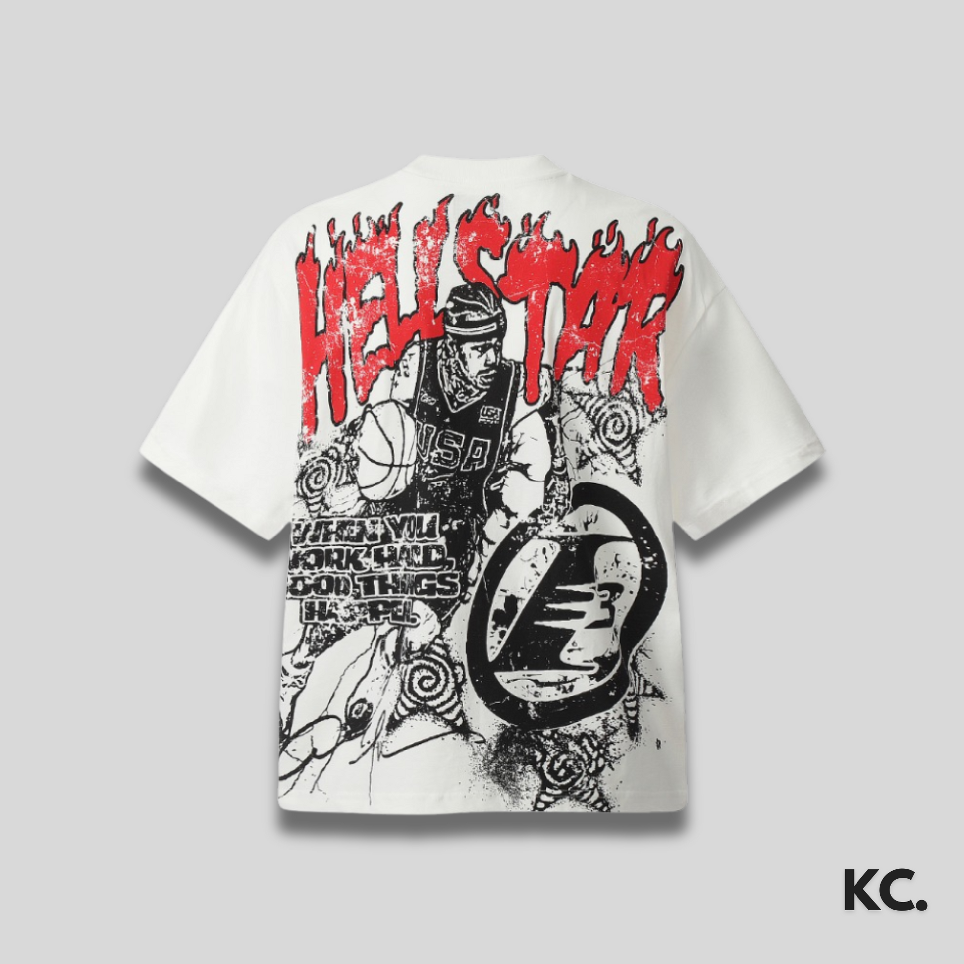 Hellstar Sixers T-Shirt - White Kick Culture Kick Culture