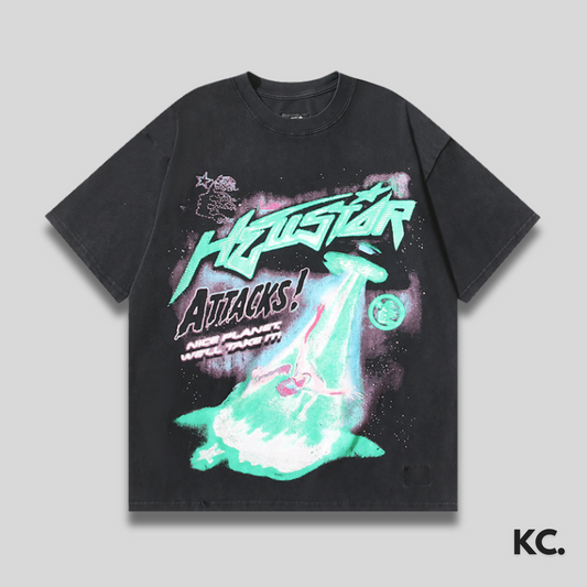 Hellstar UFO T-Shirt - Black Kick Culture Kick Culture