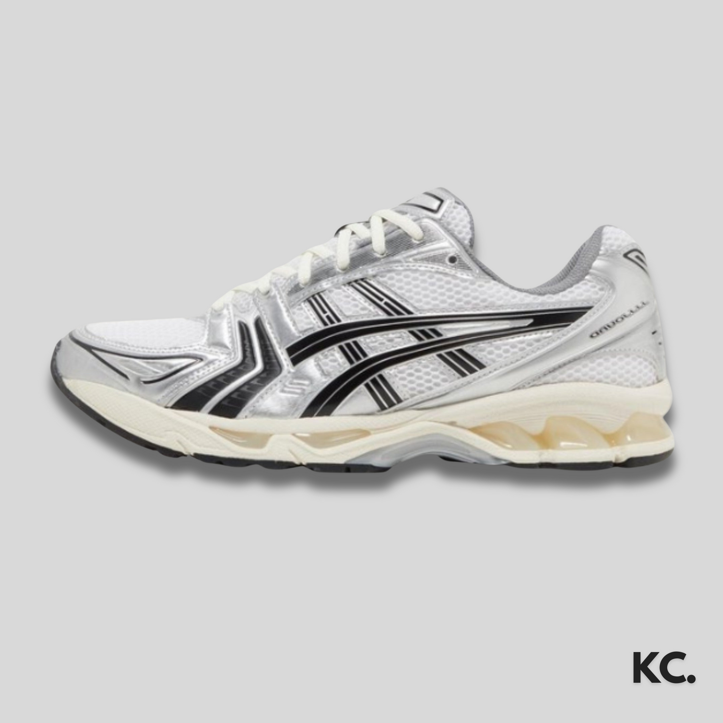 JJJJound X Gel Kayano 14 'Silver Black' Kick Culture Asics