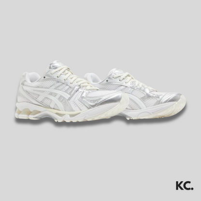 JJJJound X Gel Kayano 14 'Silver White' Kick Culture Asics