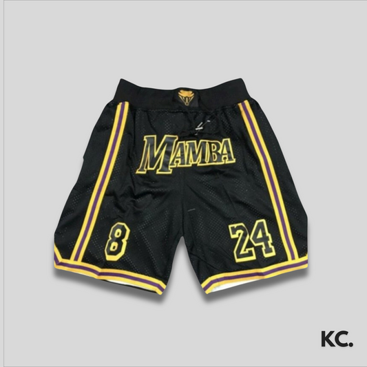 Los Angeles Lakers Black Mamba Edition Swingman Shorts Kick Culture Just Don