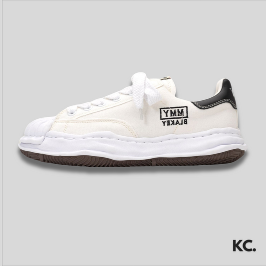 Mihara Yasuhiro Blakey OG Sole Canvas Low 'White' Kick Culture Mihara Yasuhiro