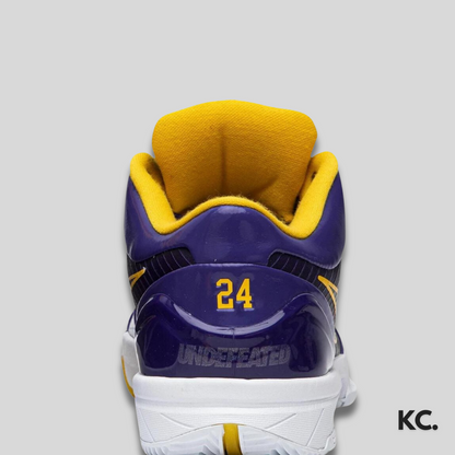 Nike Kobe 4 Protro Undefeated Los Angeles Lakers Kick Culture Nike