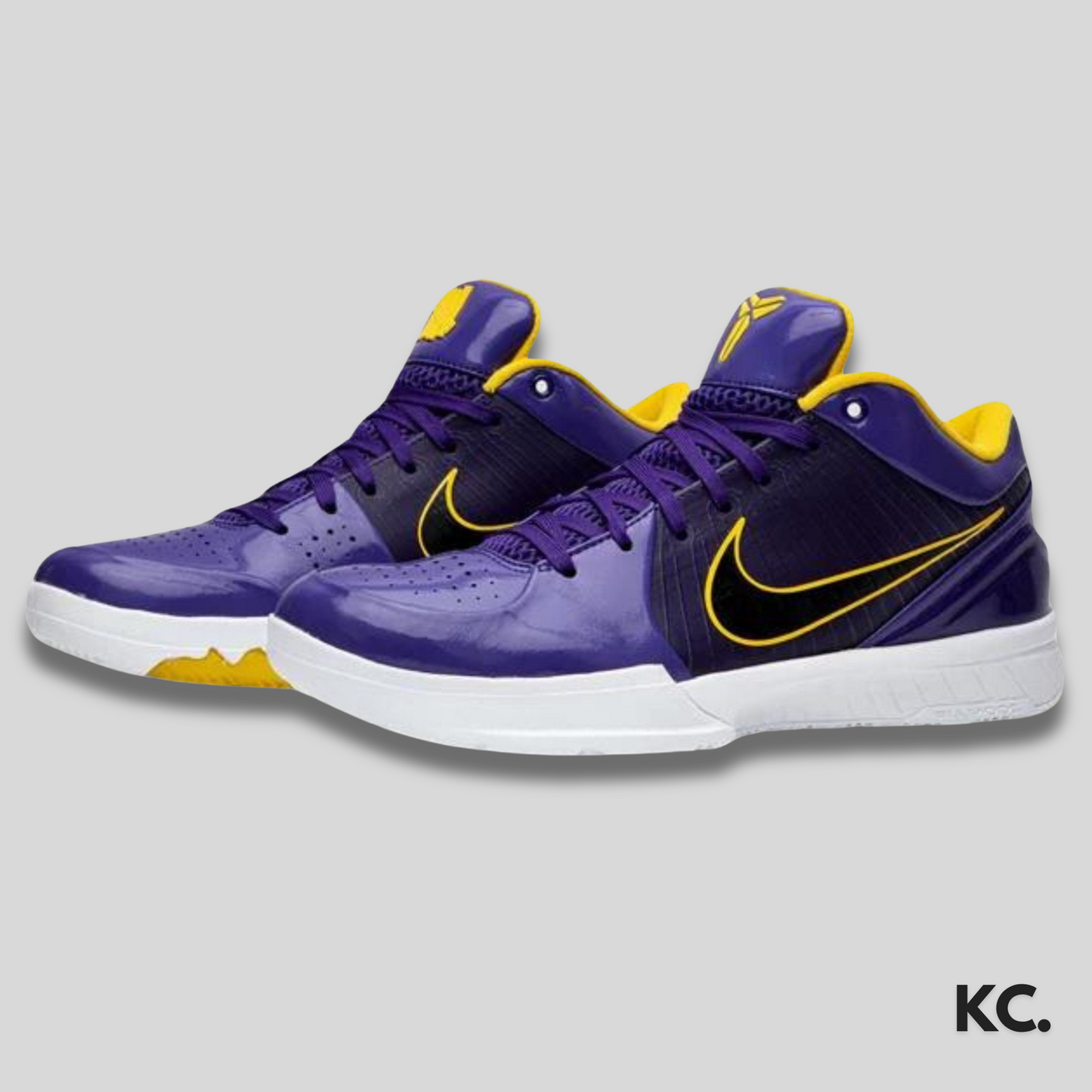 Nike Kobe 4 Protro Undefeated Los Angeles Lakers Kick Culture Nike