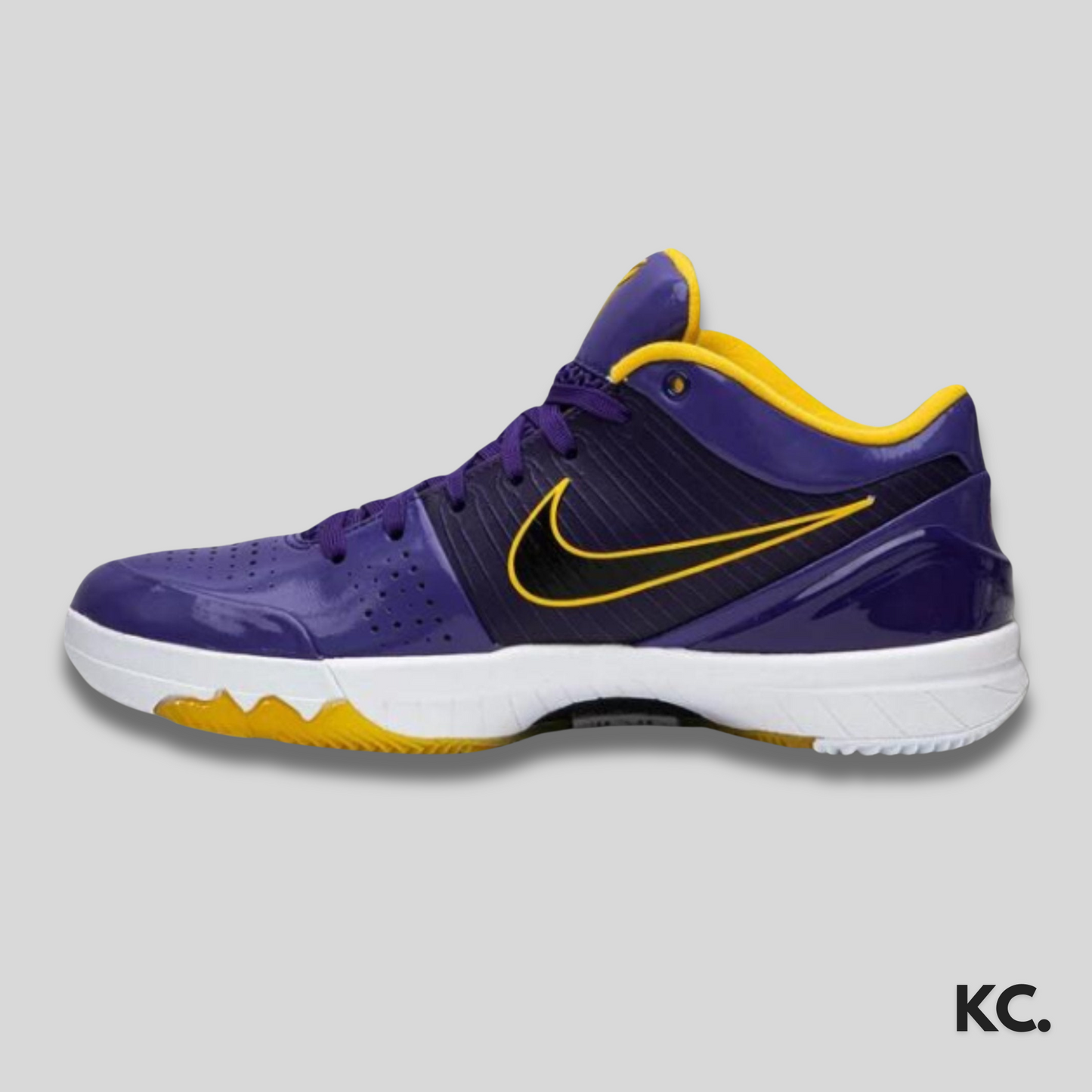 Nike Kobe 4 Protro Undefeated Los Angeles Lakers Kick Culture Nike