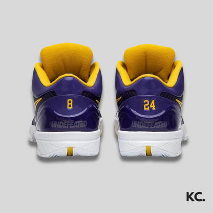 Nike Kobe 4 Protro Undefeated Los Angeles Lakers Kick Culture Nike