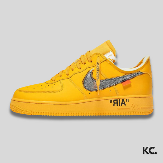 Off-White x Air Force 1 Low 'Lemonade' Kick Culture Nike