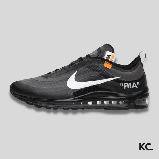 Off-White x Air Max 97 'Black' Kick Culture Nike