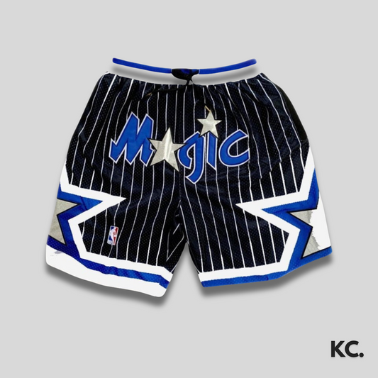 Orlando Magic Black Retro Edition Basketball Shorts Kick Culture Just Don