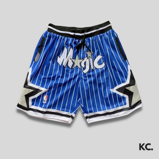 Orlando Magic Blue Retro Edition Basketball Shorts Kick Culture Just Don