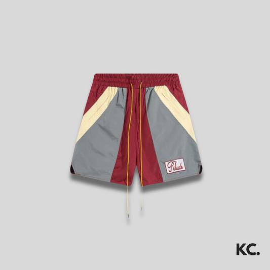 Rude Red Vintage Logo Shorts Kick Culture Rude