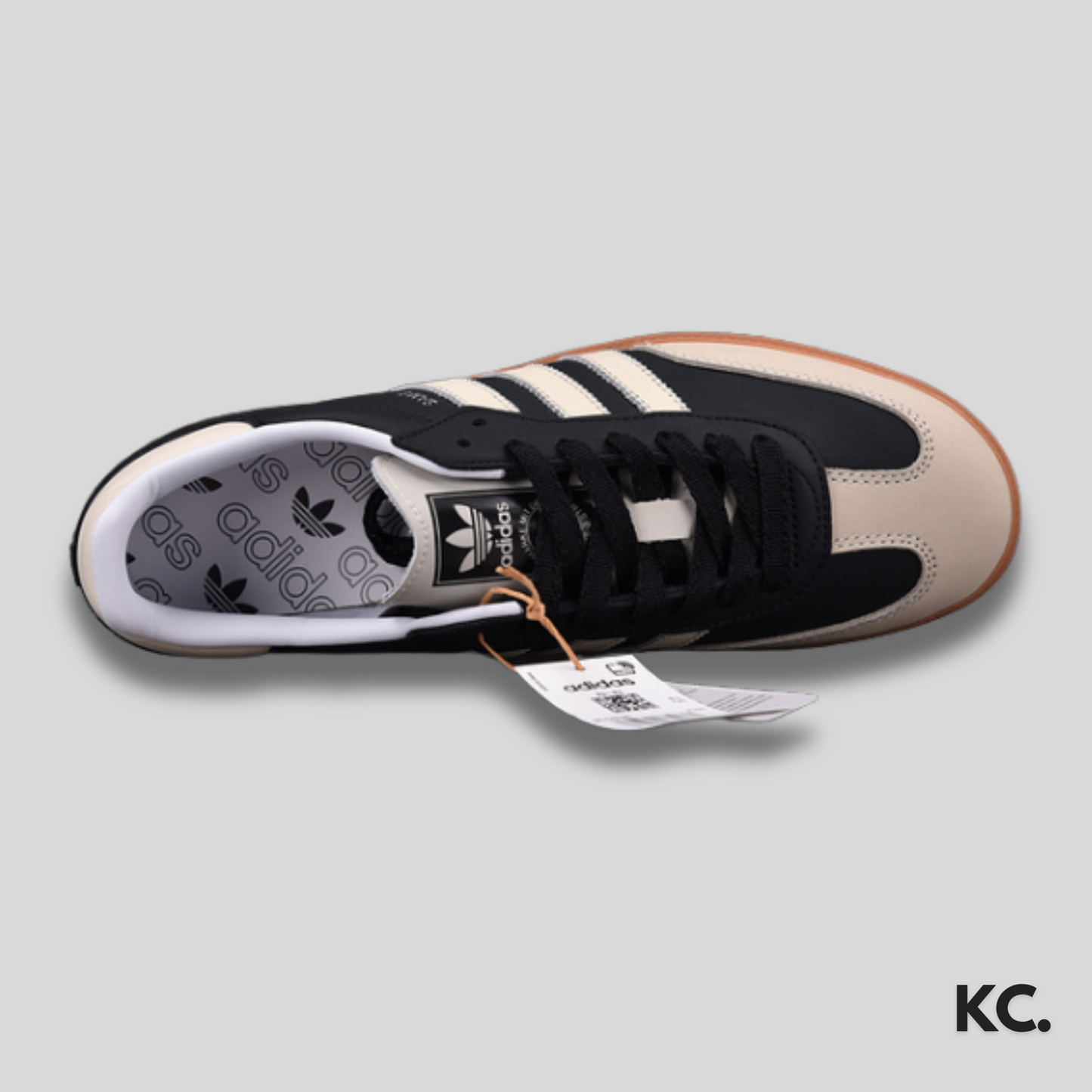 Samba OG 'Black Wonder White' Kick Culture Adidas