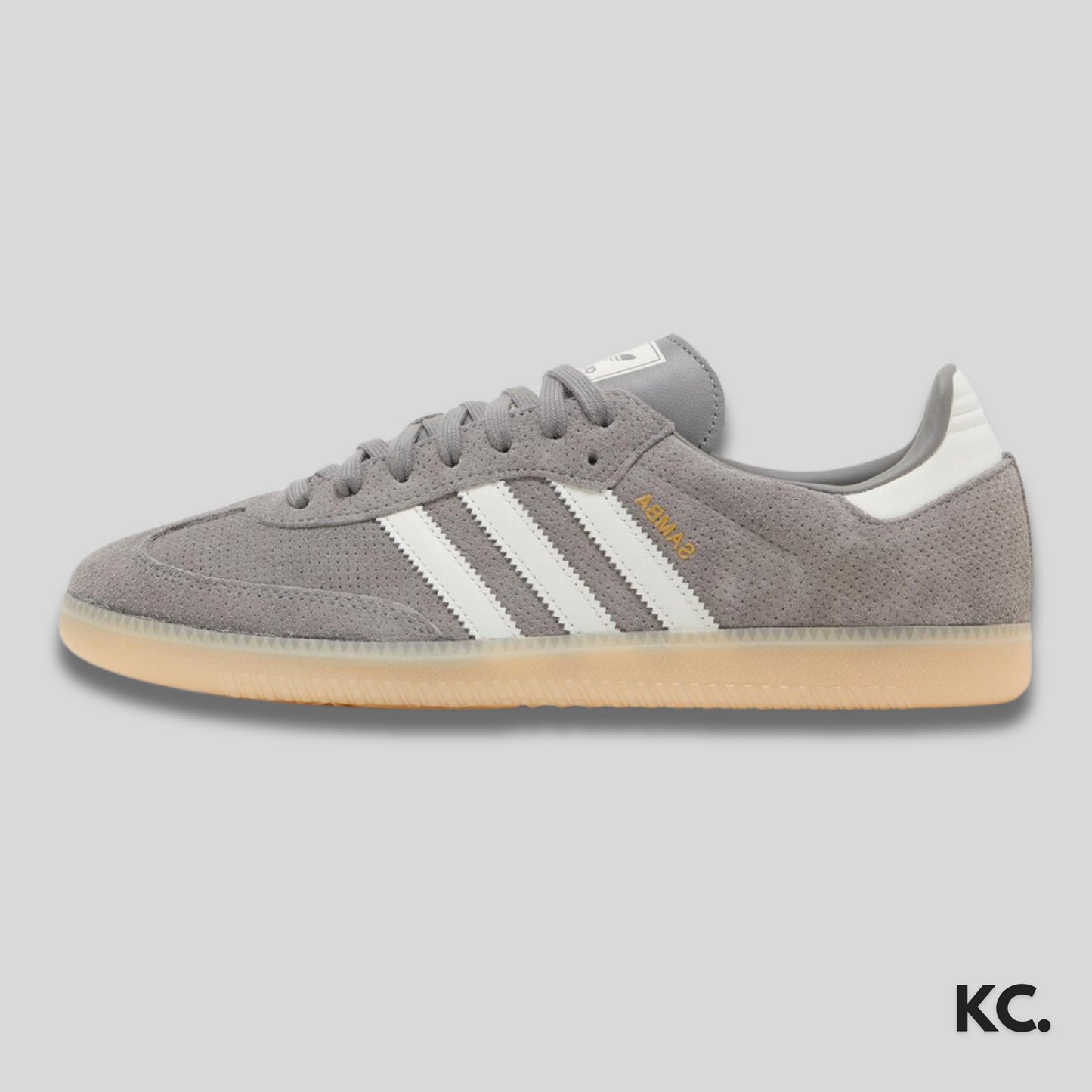 Samba OG 'Grey Bliss Orange' Kick Culture Adidas