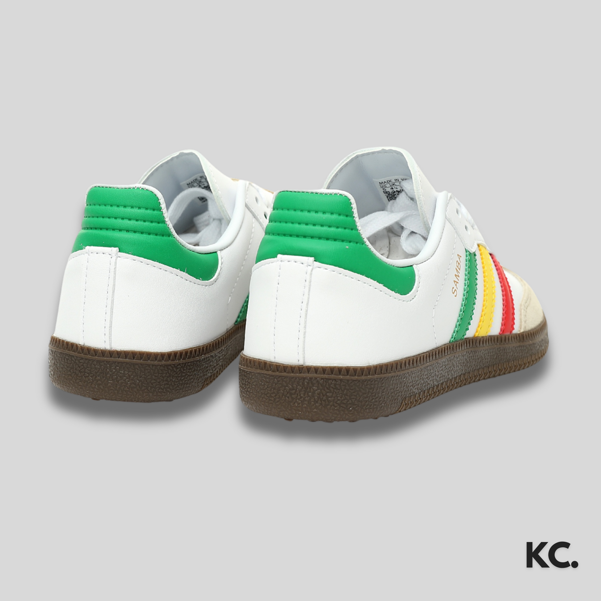 Samba OG 'Rasta - White' Kick Culture Adidas