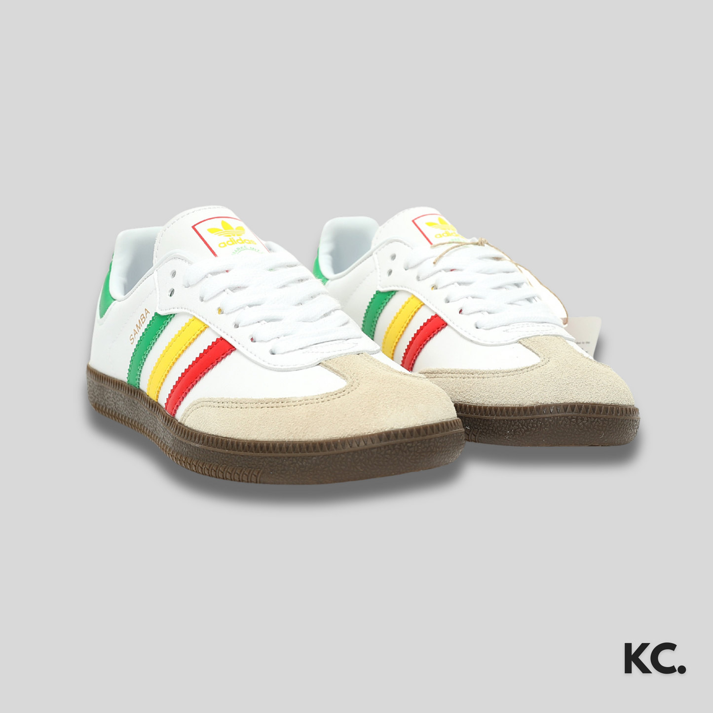 Samba OG 'Rasta - White' Kick Culture Adidas