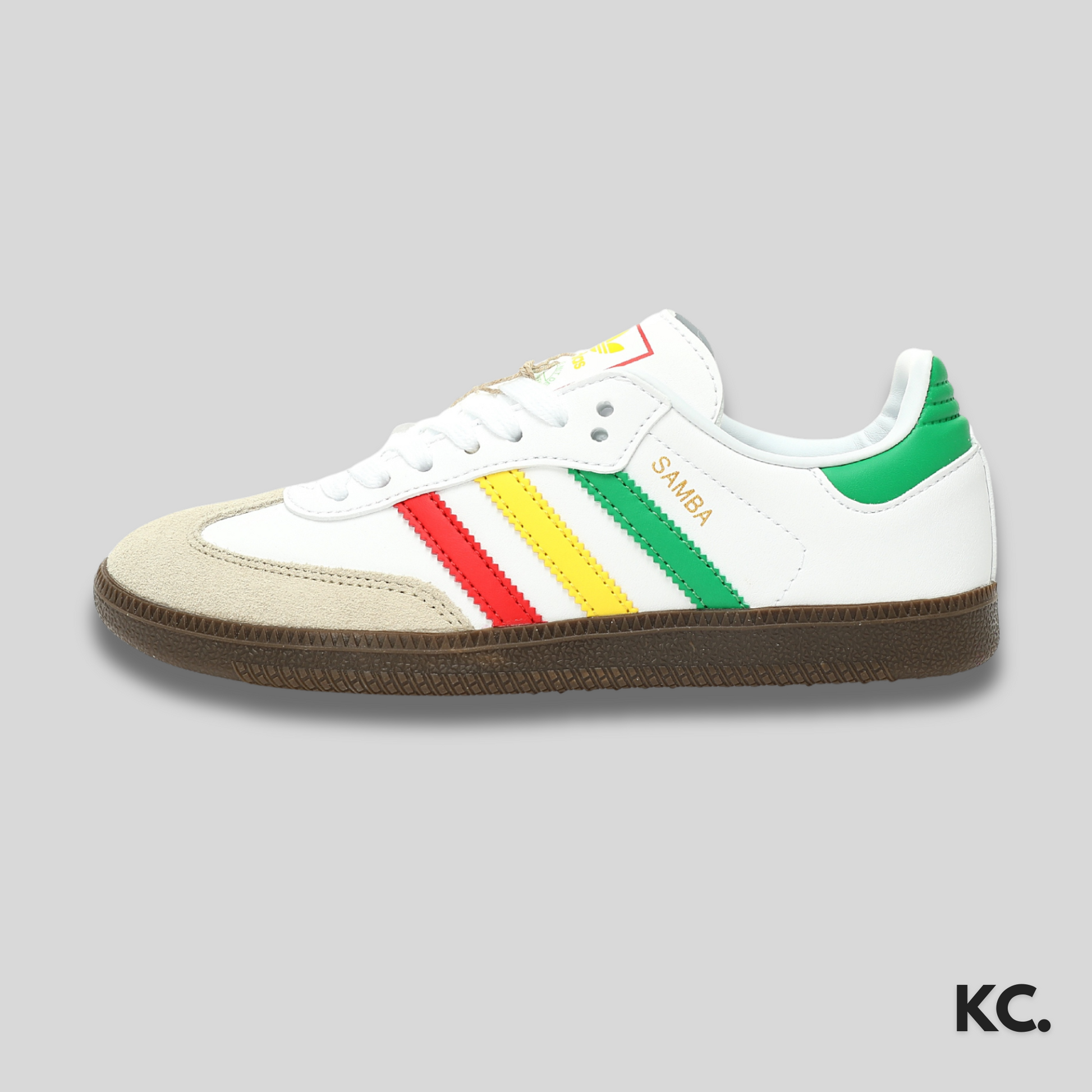 Samba OG 'Rasta - White' Kick Culture Adidas