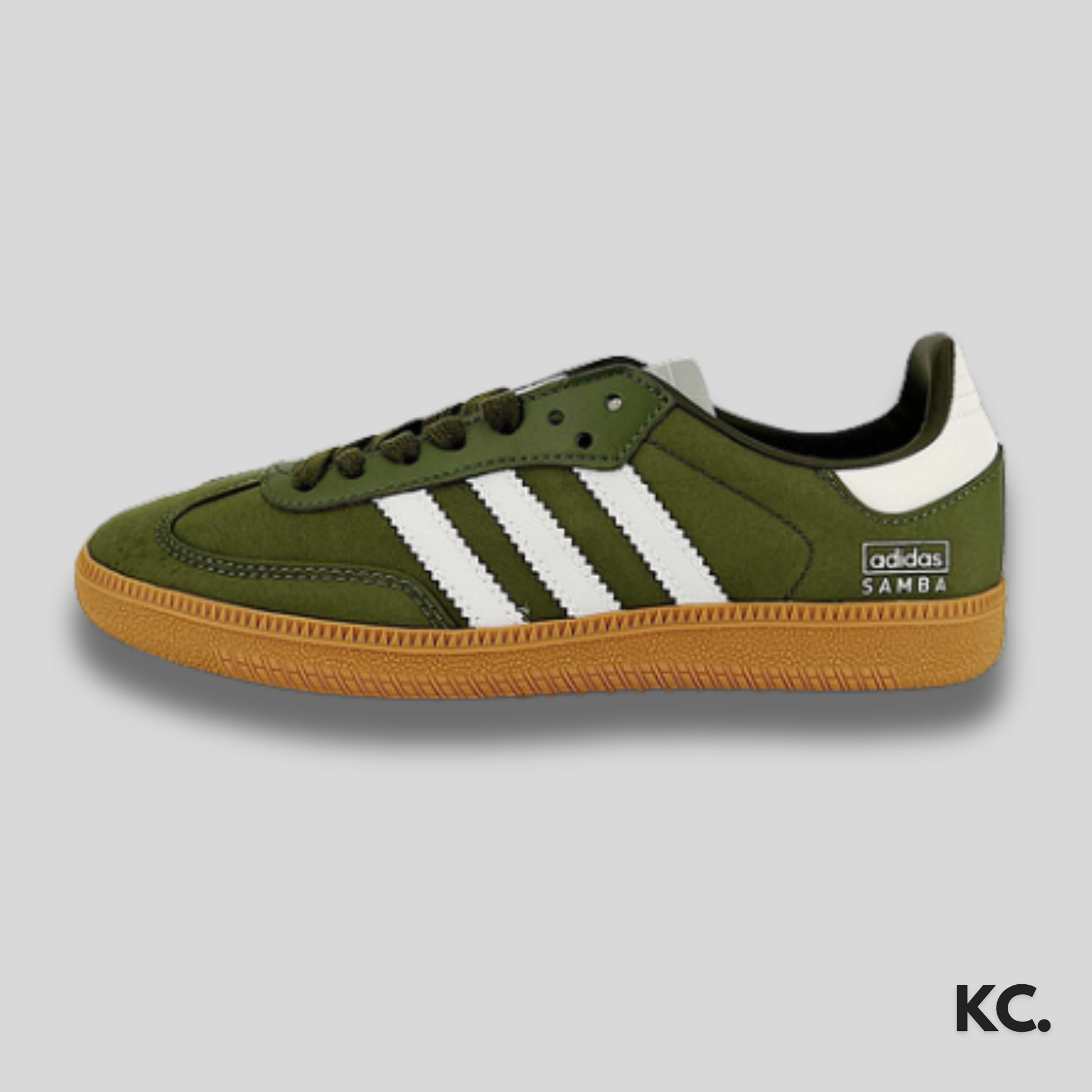 Samba OG 'Reflective Nylon Pack - Focus Olive' Kick Culture Adidas