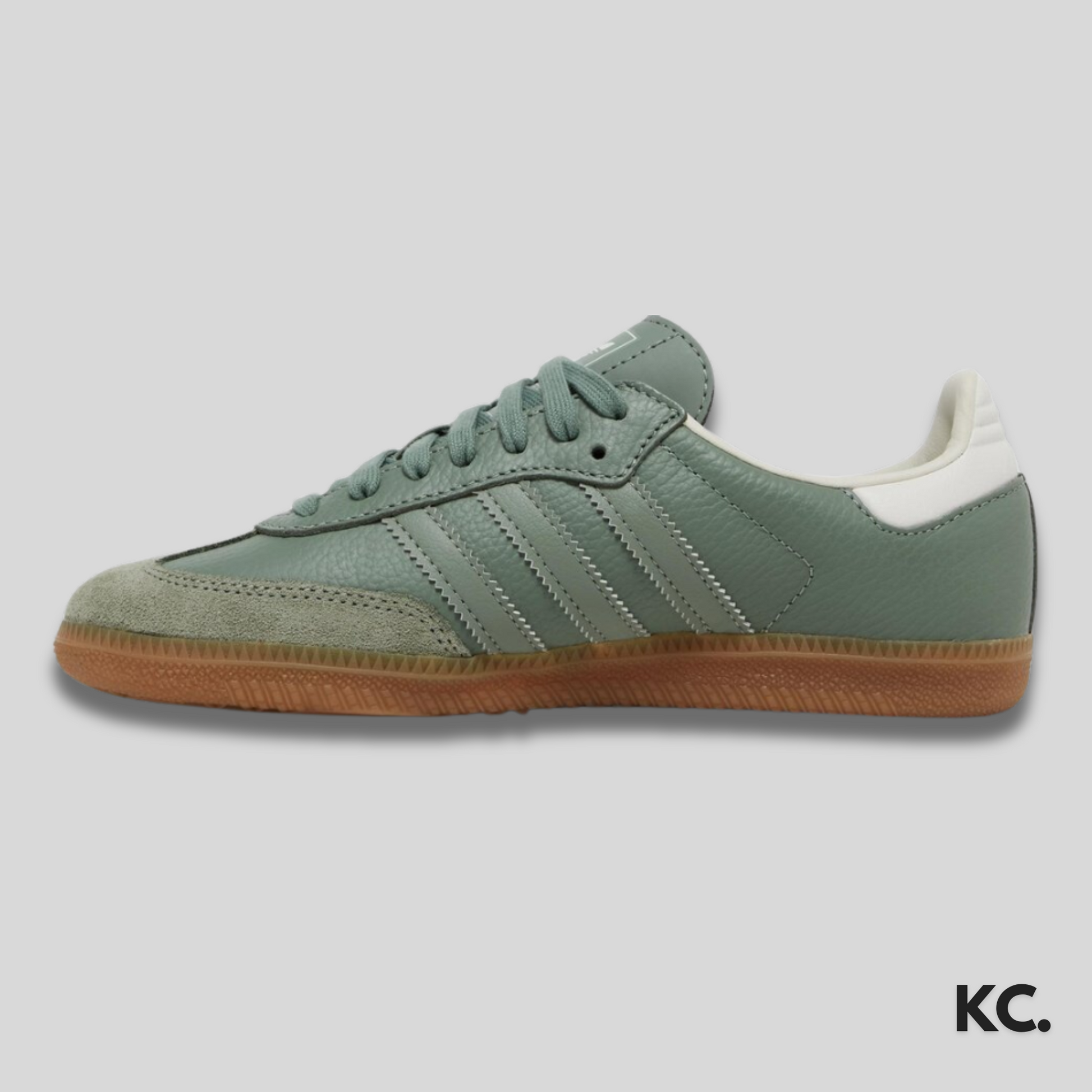 Samba OG 'Silver Green Gum' Kick Culture Adidas