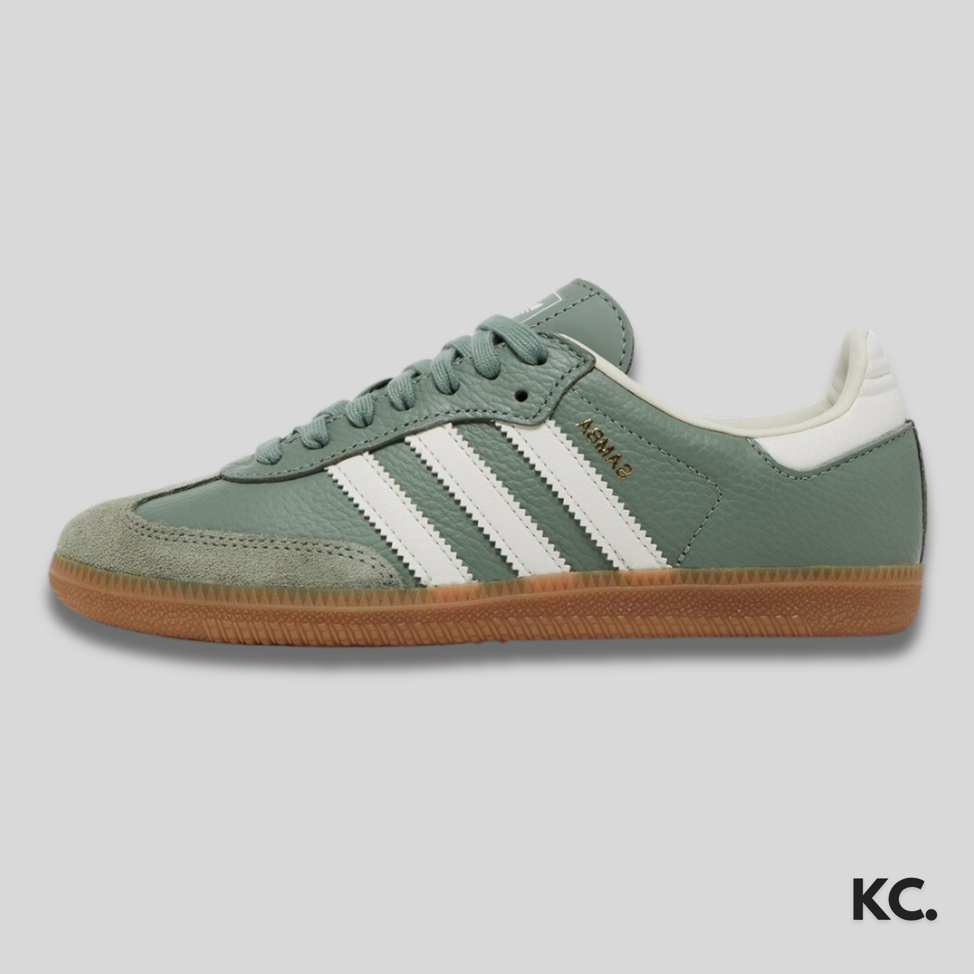 Samba OG 'Silver Green Gum' Kick Culture Adidas