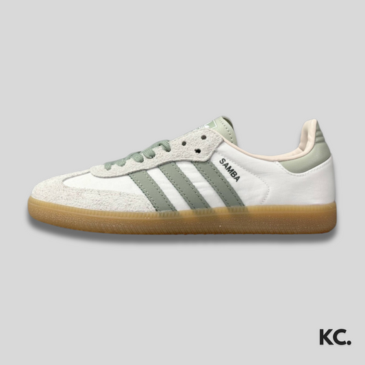 Samba OG 'White Silver Green' Kick Culture Adidas