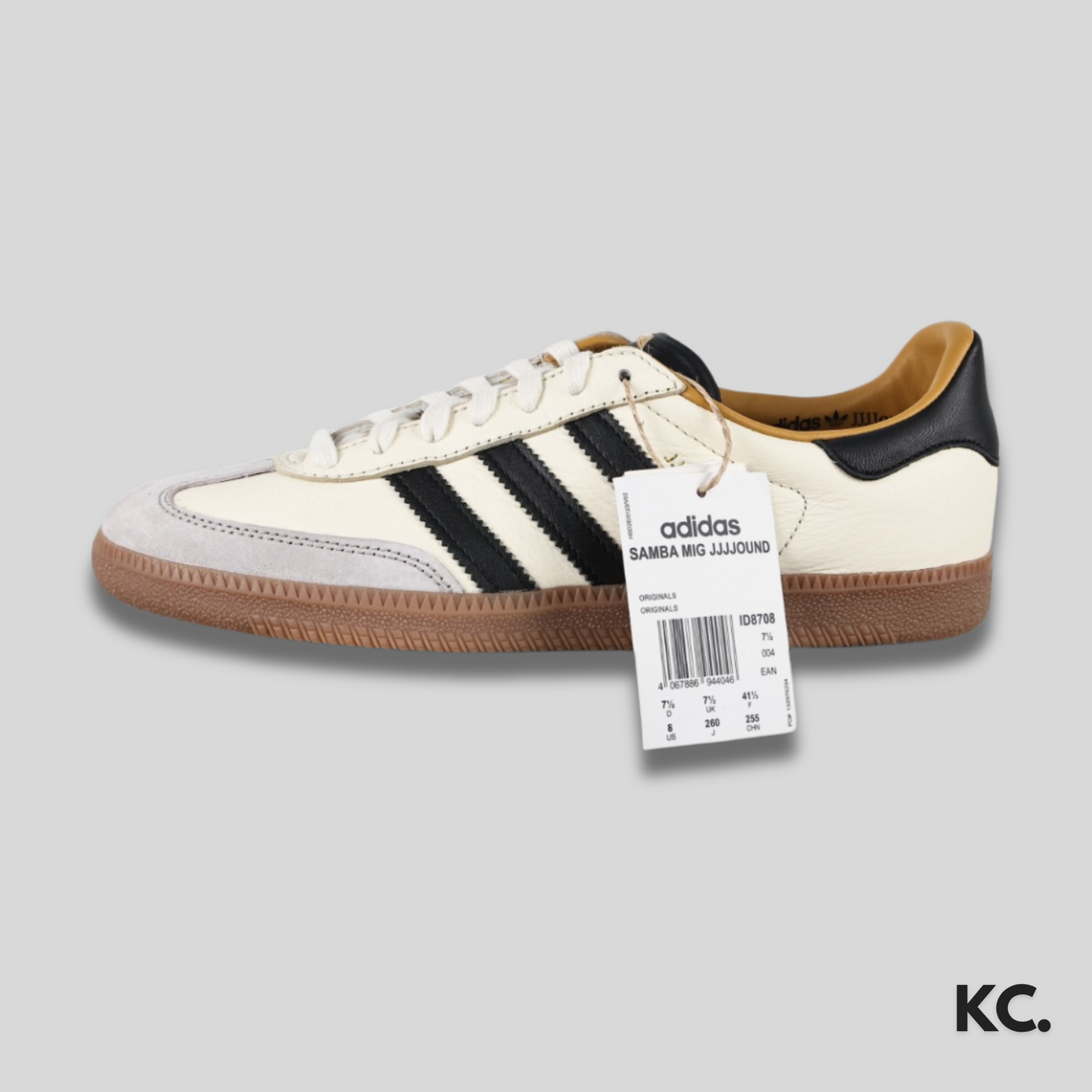 Samba OG X JJJJound "White" Kick Culture Adidas