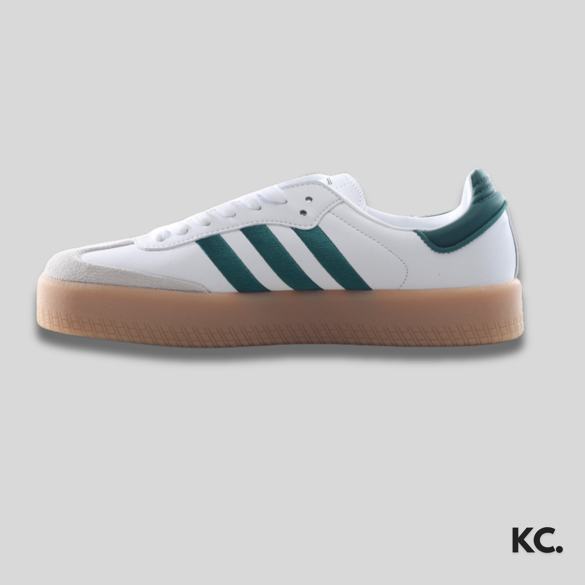 Samba 'White Green Gum' Kick Culture Adidas