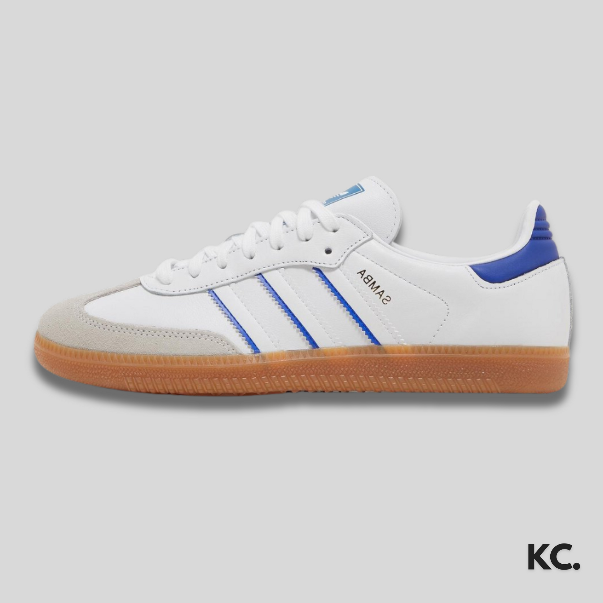 Samba 'White Lucid Blue' Kick Culture Adidas