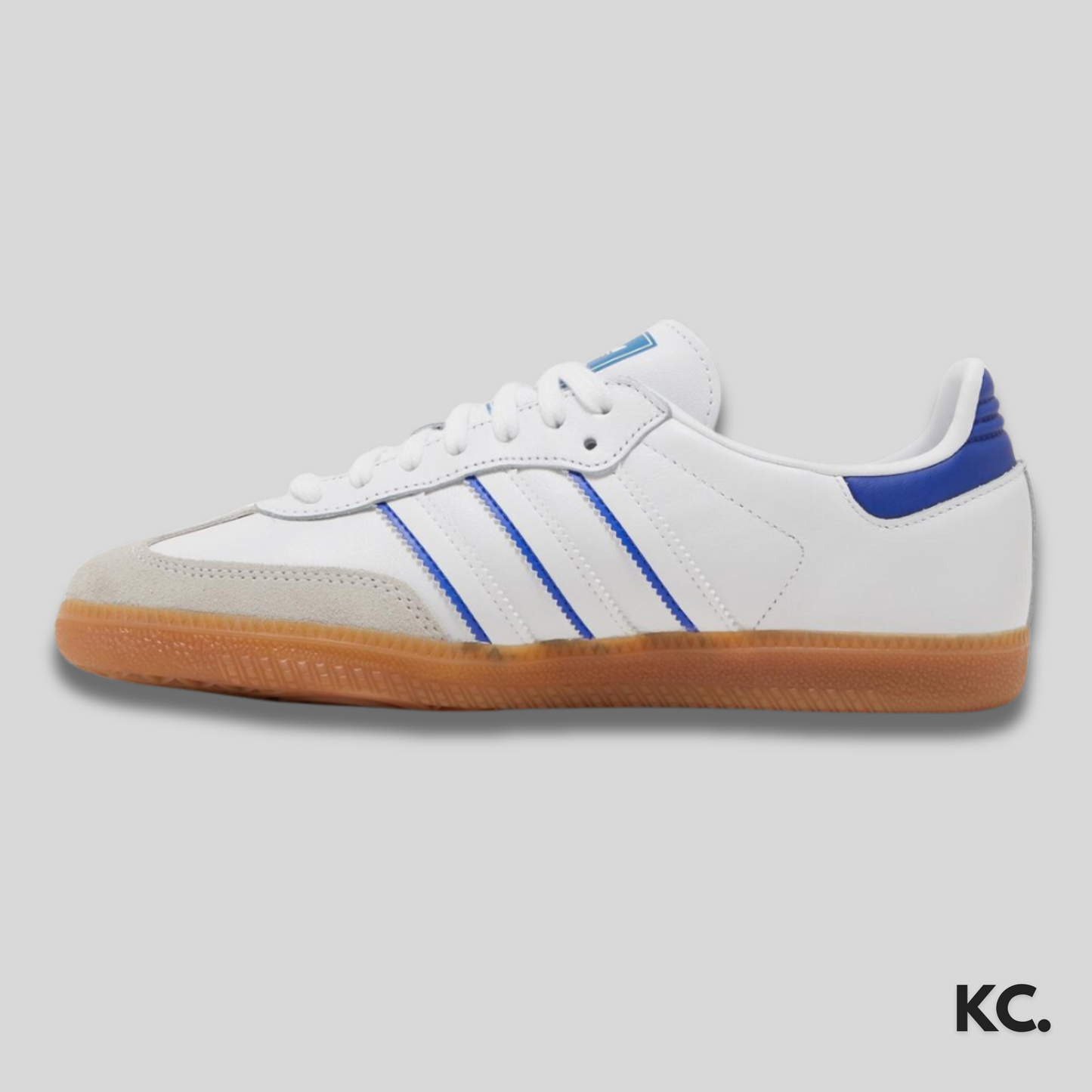 Samba 'White Lucid Blue' Kick Culture Adidas