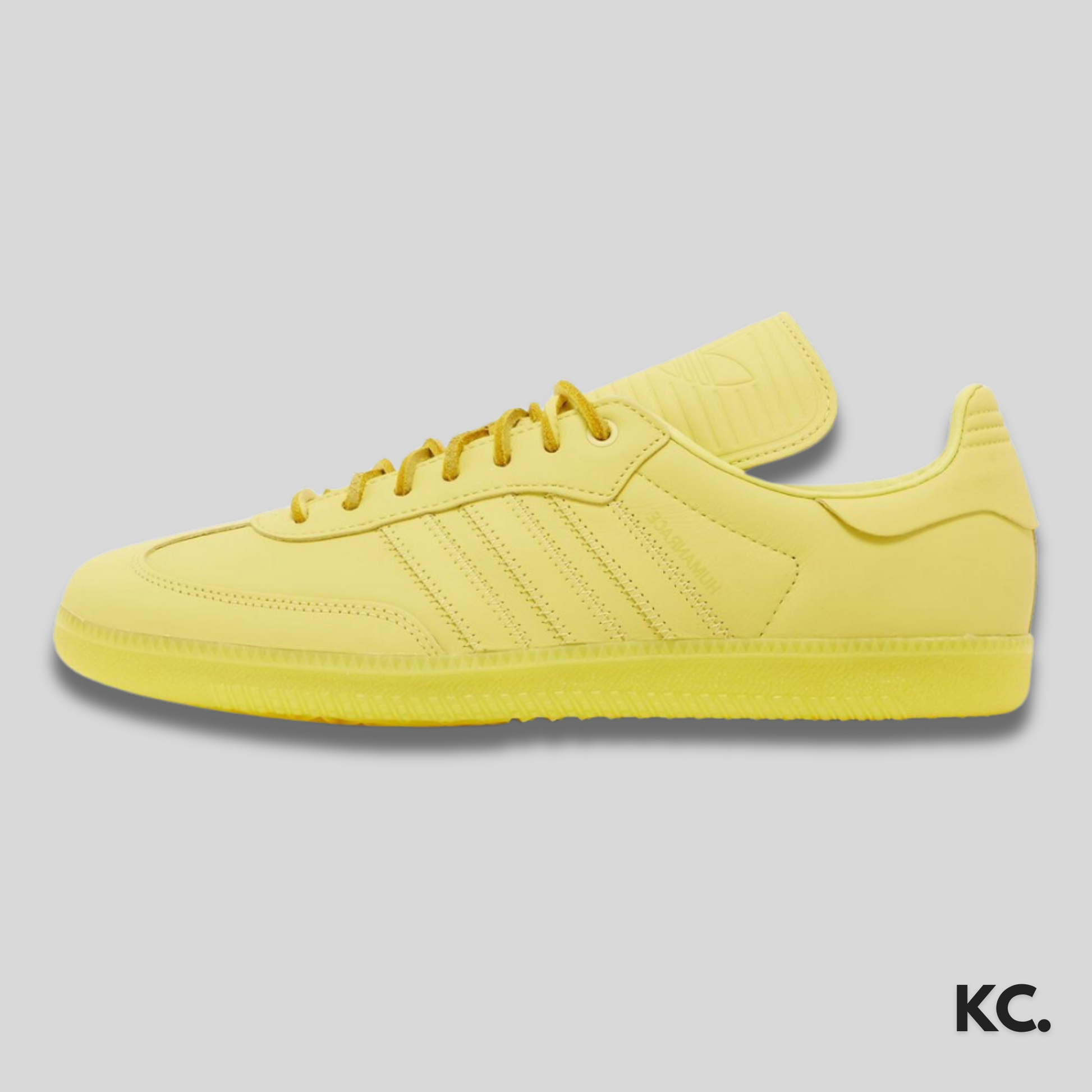 Samba X Pharell Human Race 'Yellow' Kick Culture Adidas