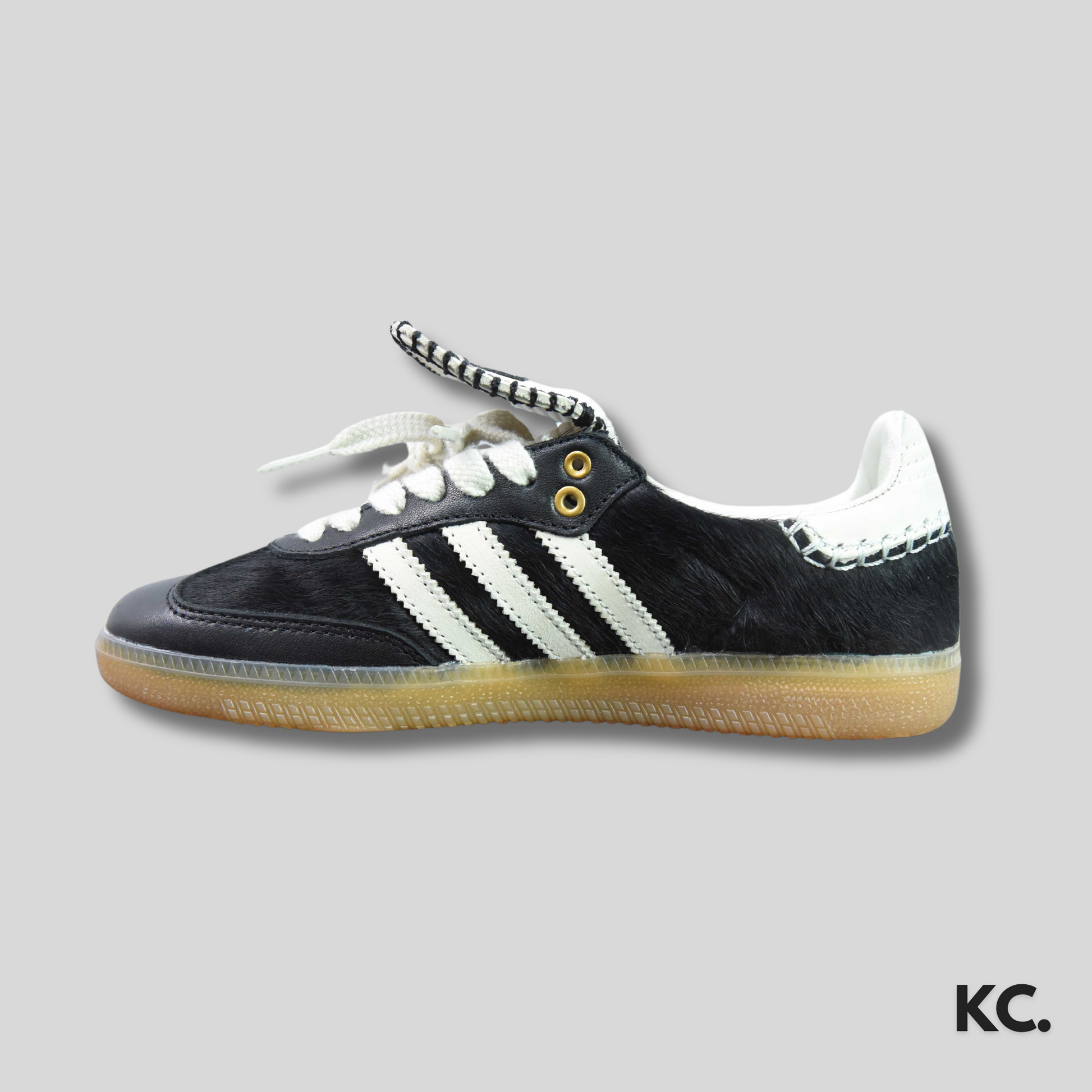 Samba X Wales Bonner Pony 'Black' Kick Culture Adidas