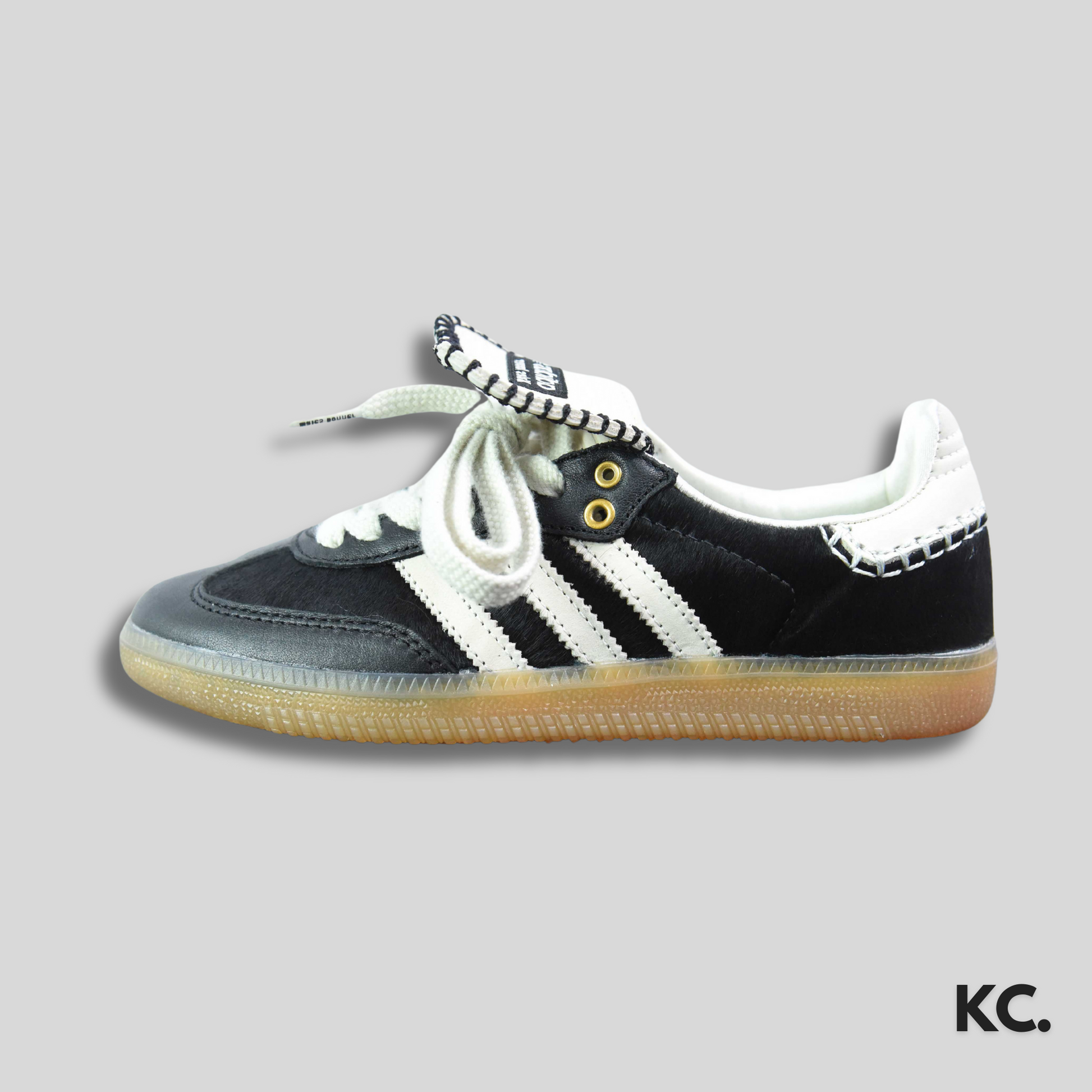 Samba X Wales Bonner Pony 'Black' Kick Culture Adidas