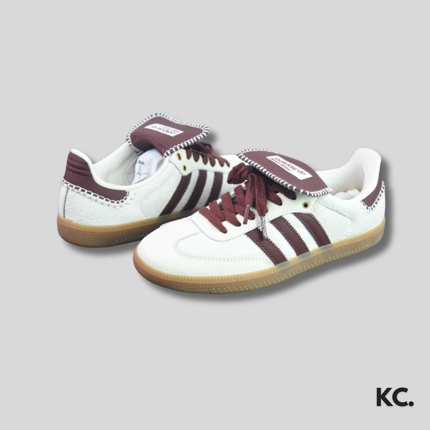 Samba X Wales Bonner Pony 'Cream White' Kick Culture Adidas