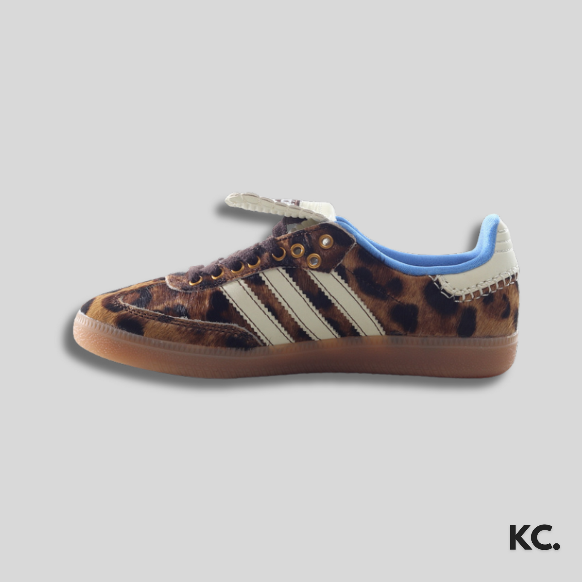 Samba X Wales Bonner Pony 'Leopard' Kick Culture Adidas