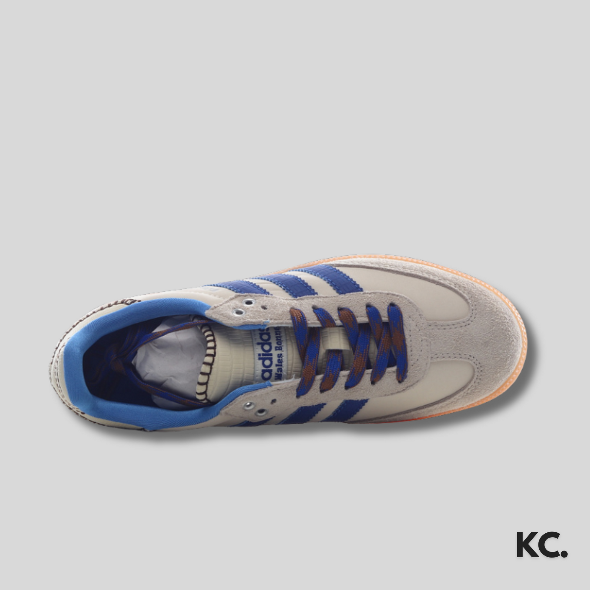 Samba X Wales Bonner 'Wonder Clay Royal Blue' Kick Culture Adidas